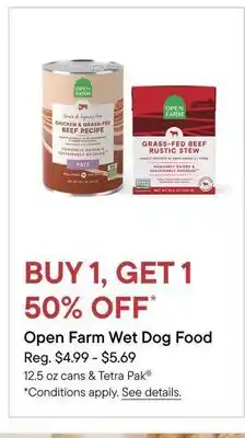Petvalu Open Farm Wet Dog Food offer