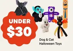 Petvalu Dog & Cat Halloween Toys offer