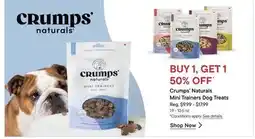Petvalu Crumps' Naturals Mini Trainers Dog Treats offer