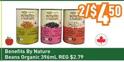 Healthy Planet Benefits By Nature Beans Organic offer