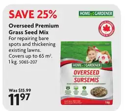 Home Hardware Overseed Premium Grass Seed Mix offer