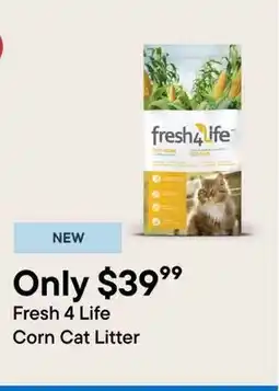 Petvalu Fresh 4 Life Corn Cat Litter offer