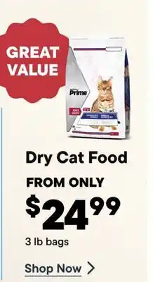 Petvalu Dry Cat Food offer