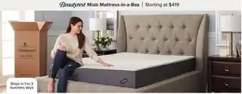 Linen Chest Miab Mattress-in-a-Box offer