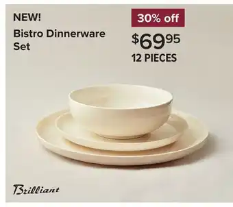 Linen Chest Bistro Dinnerware Set offer