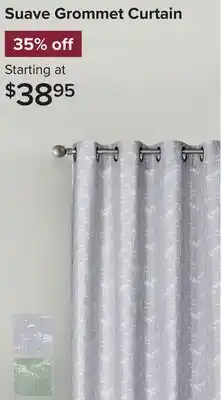 Linen Chest Suave Grommet Curtain offer