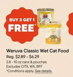 Petvalu Weruva Classic Wet Cat Food offer
