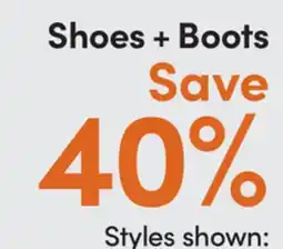 Mark's Shoes + Boots offer