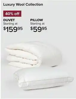 Linen Chest Luxury Wool Collection offer
