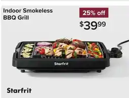 Linen Chest Starfrit Indoor Smokeless BBQ Grill offer