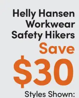 Mark's Workwear Safety Hikers offer