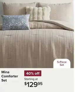 Linen Chest Mina Comforter Set offer