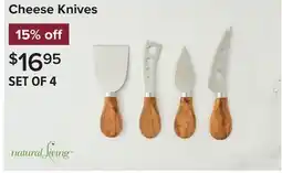 Linen Chest Cheese Knives offer