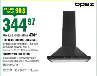 BMR HOTTE DE CUISINE CHEMINÉE offer