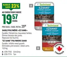 BMR SABLE POLYMÈRE  EZ SAND offer
