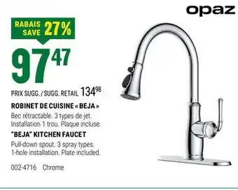 BMR ROBINET DE CUISINE  BEJA  offer