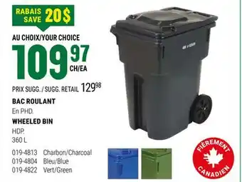 BMR BAC ROULANT offer