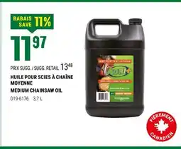 BMR HUILE POUR SCIES À CHAÎNE MOYENNE offer