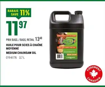 BMR HUILE POUR SCIES À CHAÎNE MOYENNE offer