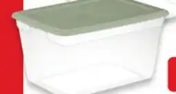 Walmart Sterilite 55 L Clear storage tote offer