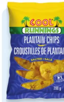 Walmart Cool Runnings plantain chips offer