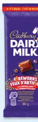 Walmart CADBURY S DAIRY MILK bars offer