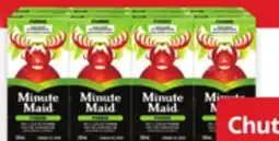 Walmart Minute Maid or Oasis apple juice boxes offer