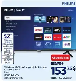 Walmart 32 HD Roku TV offer