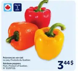 Walmart Rainbows peppers offer