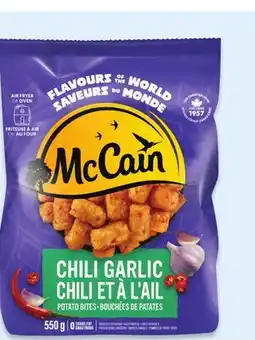 Walmart McCain Chili Garlic Potato Bites 550 g offer