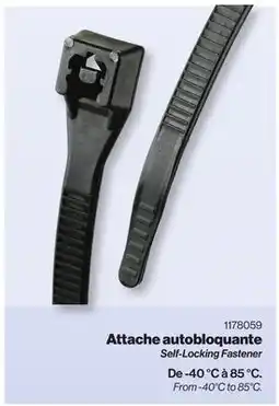 Patrick Morin Self-Locking Fastener offer