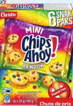 Walmart CHIPS AHOY! Snak Paks 6 x 24 g cookies offer