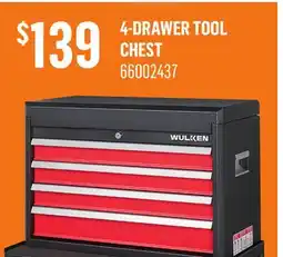 Canac 4-Drawer Tool Chest offer