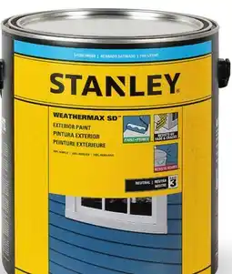 Canac Weathermax SD Exterior 100% Acrylic Paint White & Colours offer
