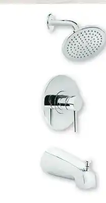 Canac Nicola 1-Handle Bathtub-Shower Faucet Chrome offer