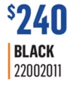 Canac 2-in-1 Linear Shower Drain 24in. Black offer