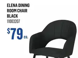 Canac Elena Dining Room Chair Black offer