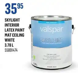 Canac Skylight Interior Latex Paint Mat Ceiling White offer