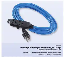 Patrick Morin Outdoor Extension Cord, 16/3, 9 ft offer
