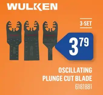 Canac Wulken Oscillating Plunge Cut Blade offer