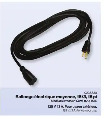 Patrick Morin Medium Extension Cord, 16/3, 15 ft offer
