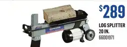 Canac Log Splitter 20 in offer