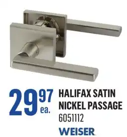 Canac WEISER Halifax Door Handle offer