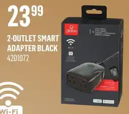 Canac 2-Outlet Smart Adapter Black offer