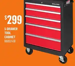 Canac 5-Drawer Tool Cabinet offer