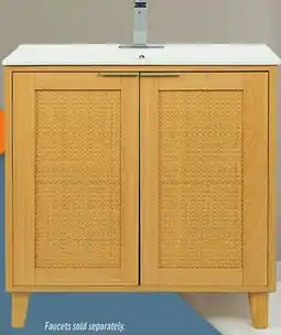 Canac Beatrice Vanity Natural Finish offer