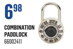 Canac Combination paddlock offer
