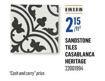 Canac Sandstone Tiles Casablanca heritage offer