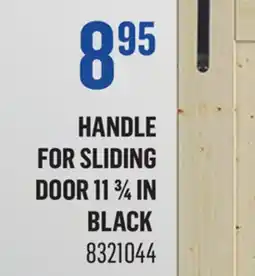 Canac Handle for Sliding Door 11 3/4 in black offer
