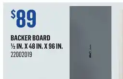 Canac Backer Board 1/2 in.x48in.X96in offer